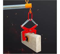 Adjustable Stone Granite Slab Lifting Clamp, 12-24Cm Wide Scissor Lifter for Safe Transport, Versatile Industrial Grasping Tool for Heavy Stones and Slabs,One Color,Opening Size 10,30cm