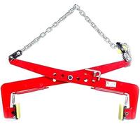 Adjustable Stone Lifting Clamps for Marble & Granite - 23" Vertical Plate Beam Jaw Clamp for Safe Transport & Handling of Heavy Stones, Ideal for Construction & DIY Projects