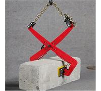Adjustable Stone Lifting Clamps - Non-Slip & Wear Resistant, Ideal for Concrete Slabs, Hollow Tiles, and Granite(14.2-33.5 in)