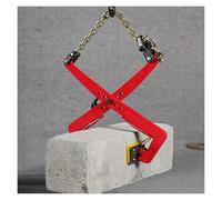 Adjustable Stone Lifting Clamps, Non-Slip & Wear Resistant, Plate Vertical Clamp for Concrete Slabs, Granite, Hollow Tile, 13-27.6 in Opening Width, Heavy Duty Lifting Tool,Opening Size,11.8,20.1 in