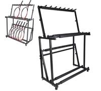 Adjustable Storage Rack - Soft Foam Arms for Gym and Home Organization, Durable Design for Optimal Space Management