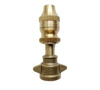 Adjustable Straight Jet Brass Nozzle for Electric Sprayers with Missile Design and 1.5mm Thread Connection (A)