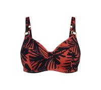 Adjustable Strap Bikini Top for Women Triumph Summer Palm Marron 42D