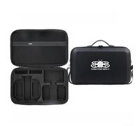 Adjustable Strap Carrying Case for DJI for Neo 2 PU Adjustable(Black) | Waterproof PU exterior, rain protection, compact fit, ideal for outdoor adventures and travel