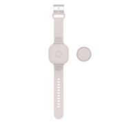 Adjustable Strap Case For Tile by Life360 Mate 2024, with Anti-Loss Design - Shockproof Tracker Cover (Light White)