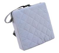 Adjustable Strap Toddler Boosting Cushion for Dining Table Portable Designing Infants Highchair Height Increase Pad 8cm Detachable Cover