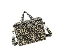 Adjustable Strollers Organizers with Double Pockets Leopards Print Multifunction Strollers Storage Bag for Baby Essential