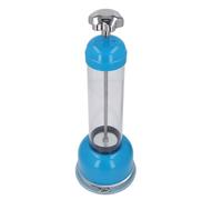 Adjustable Suction Calf Breathing Pump, Stainless Steel Newborn Calf Respirator for Livestock, Designed for Clear Birth Fluids and Preventing Choking (Blue)