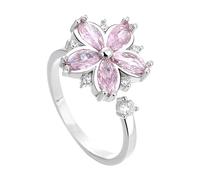 Adjustable Sunflower Jewelry, Calming Stress Band, 0.93x0.67 Inches Fidget Ring with Rotatable Top, Shiny Alloy Bauble, Comfort Ornament with Floral Style, Meditation Accessory for Adults and Work