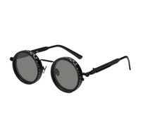 Adjustable Sunglasses, Stepless Dimming Nd Filter & Photochromic Lenses, Aviation Aluminum-magnesium Frame HD Polarized Eyewear, UV Protection for Driving Fishing Outdoor Sports (Black)