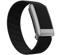 Adjustable SuperKnit Wristband Compatible with WHOOP 5.0 WHOOP MG LIFE, SuperKnit Bands with Stainless Steel U Shape for WHOOP LIFE ECG (Black, ONE PEAK)