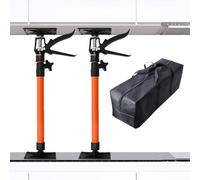 Adjustable Support Pole - Extends 48 to 114 cm 30 kg Wireless Arm for HighPerformance Hub Ideal for Cabinets & Refrigerators - Versatile Third Hand Tool