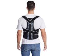Adjustable Support Shoulder Back Brace Correction Spine Corrector Postural Fixer th and Relaxation (Color F, Size : S) Decorate