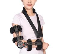 Adjustable Support Unisex Elbow Splint Immobilizer Post OP Arm Injury Recovery Fracture Fixation,Left(Right)