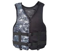 Adjustable Surf Jacket with Zipper and Leg Straps, Water Sports Surf Jacket for Kayaking, Fishing, Sailing, Paddle Boarding, Various Water Activities(Black A,L)