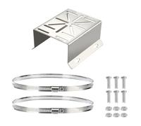 Adjustable Surveillances Camera Corner Mount for Home Use CCTV Equipment Stage Lighting Pipe Installation Adjustable Stainless Steel Wall Mount Bracket