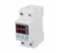 Adjustable SVP916 Surge Protector for Voltage and Current Protection 40A 63A 80A with Automatic Recovery and Real Time Voltage Display for Safe Operation (40A)