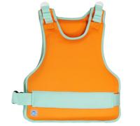 Adjustable Swim Vest for Kids Ages 4-8 - Orange - Learn-to-Swim Flotation Aid with Secure Fit for Children, Comfortable & Buoyant