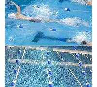 Adjustable Swimming Pool Safety Rope - Divider Lane Line for Summer Pool Parties, Public Pools, and Safety Precautions - Durable, Easy to Use, Ideal for Swim Training