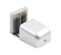 Adjustable Swing Stop Anti-shaking Door Stop Barn Door Floor Guide Roller Wall Mount Bottom Stay Sliding Hardware(S)