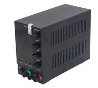 Adjustable Switching Regulated Power Supply, 120V Portable 4 Bit Display DC Power Supply USB Fast Charge Low Ripple with Fan for Bench (UK Plug AC230V)
