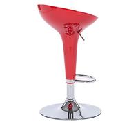 Adjustable Swivel Bar Stool - Counter Height Backless Plastic Chair for Kitchen, Dining, and Pub Use - Modern Breakfast Bar Seating Solution