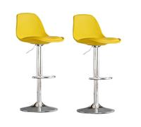 Adjustable Swivel Bar Stools with Backrest, Modern Faux Leather Kitchen Seating, Ergonomic Design, Stylish Dining Furniture for Home & Bar, Comfortable & Chic Bar Chairs