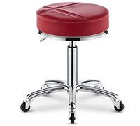 Adjustable Swivel Stool for Kitchen Dining PU Leather Chair with Sturdy Frame 200kg Weight Capacity Modern Design for Home & Bar Use