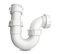 Adjustable Swivel U Traps, Washing Machine Waste Trap 40mm Multi-fit Sink Waste Kit Telescopic Sink Trap Fits Plastic Copper Lead Pipes
