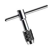 Adjustable T-Handle Ratchet Tap Wrench for M3-M12 | Carbon Steel Hand Tapping Tool with Quick Action for Tight Spaces, Compatible with M3-M6 M5-M8 M6-M12 Taps