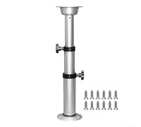 Adjustable Table Leg Bracket, Aluminum Alloy Telescopic Support for RV & Outdoor Furniture, Removable Design for Easy Installation and Secure Use, 425-750mm