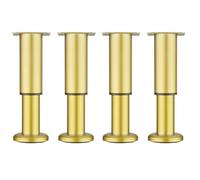 Adjustable Table Legs Set of 4 Telescopic Sofa Feet HeavyDuty Base for Dining and Coffee Tables White Strong Load Capacity Perfect for Home Furniture