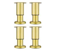 Adjustable Table Legs Set of 4 Telescopic Support Feet for Sofa & Dining Tables HeavyDuty Load Capacity Perfect for Coffee Tables White & Gold Finish