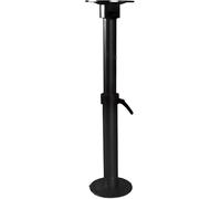 Adjustable Table Pedestal for RV & Marine - Detachable Aluminum Alloy Base | Height Range 45.3-74 cm for Boats and Campers