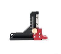 Adjustable Table Saw Height Gauge Ruler for Woodworking with 0 60mm Measurement Range and Dual Metric/Imperial Scales for Precise Cuts