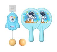 Adjustable Table Tennis Trainer Paddle Practice Set, Exerciser Kit | Perfect/suitable/ideal For Children Kids Boys Girls Reaction Speed Training Indoor Home Outdoor Play Fitness Coordination Exercise