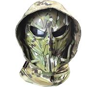 Adjustable Tactical Wild Mask Skull Mask Airsoft Balaclava Mask For Military Outdoor Sports CS Cosplay