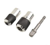 Adjustable Tap Socket Set with 3/8 Inch Adapter, Tap Extractor Tool for Broken Taps, Steel Tap Holding Tool Compatible with Hand Drill and Ratchet(C)