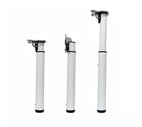 Adjustable Teles Table Legs - Metal Height 50-130 cm, 1 Piece for RV, Caravan, Car Accessories - Heavy-Duty Support Ideal for Outdoor & Camping Use