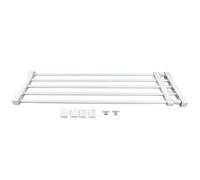 Adjustable Telescopic Closet Divider Wardrobe Partition Cupboard Storage Shelf Organizer