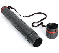 Adjustable Telescopic Drawing Tube 78cm to 130cm - A1 Paper Storage Tube with Shoulder Carry Strap - Art Work Case Teletube for Drawings, Blueprints, Posters, Documents, Architects, Students & Artists