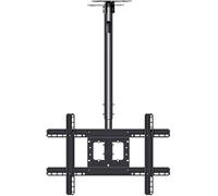 Adjustable Telescopic Rotating Ceiling Mount Bracket for LCD TVs, Multi-Function Stand with Lifting and Angle Adjustment, Perfect for Space Saving and Optimal Viewing