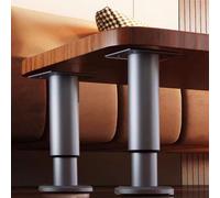 Adjustable Telescopic Support Pole for Sink Furniture Legs 2 Pcs Stainless Steel Undermount Bracket Height 1830cm Black Table Leg Reinforcement