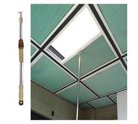 Adjustable Telescopic Window Blind Pole, Cordless Extension Rod for Easy Roller and Cellular Shades Operation