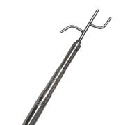 Adjustable Telescoping Boat Hook for Pontoon Docking and Rescue Operations