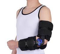 Adjustable Telescoping Post Op Arm Splint for Tendonitis & Tennis Elbow, Men & Women Surgery Injury Recovery Pain Relief(Right)
