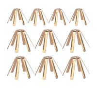 Adjustable Ten Pieces Brass Golf Rod Adapter Shims