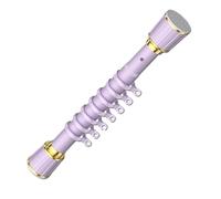 Adjustable Tension Shower Curtain Rod 39 400 cm Stainless Steel No Drill Installation for Bathroom Bedroom Kitchen & Outdoor Lavender Color & Stylish