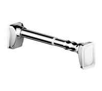 Adjustable Tension Shower Curtain Rod - No Drill Telescopic Design for Bathroom, Kitchen, and Cupboard - Easy Install Strong Support