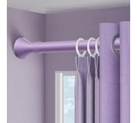 Adjustable Teon Rod 5m for ains No Drill Easy Install ain Pole Shower ain Rod Purple 70x120cm Strong Hold SpaceSaving Solut